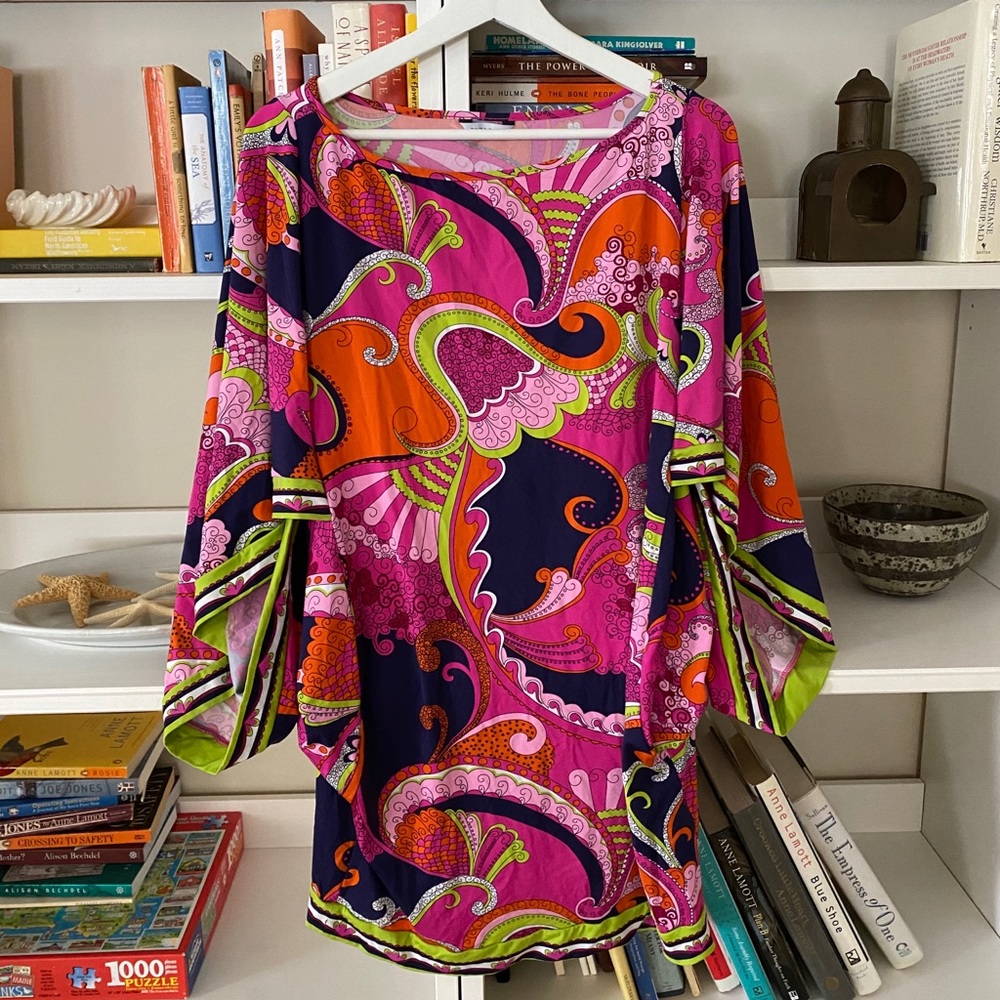 Trina Turk Swim Cover Up Tunic.  Sz M